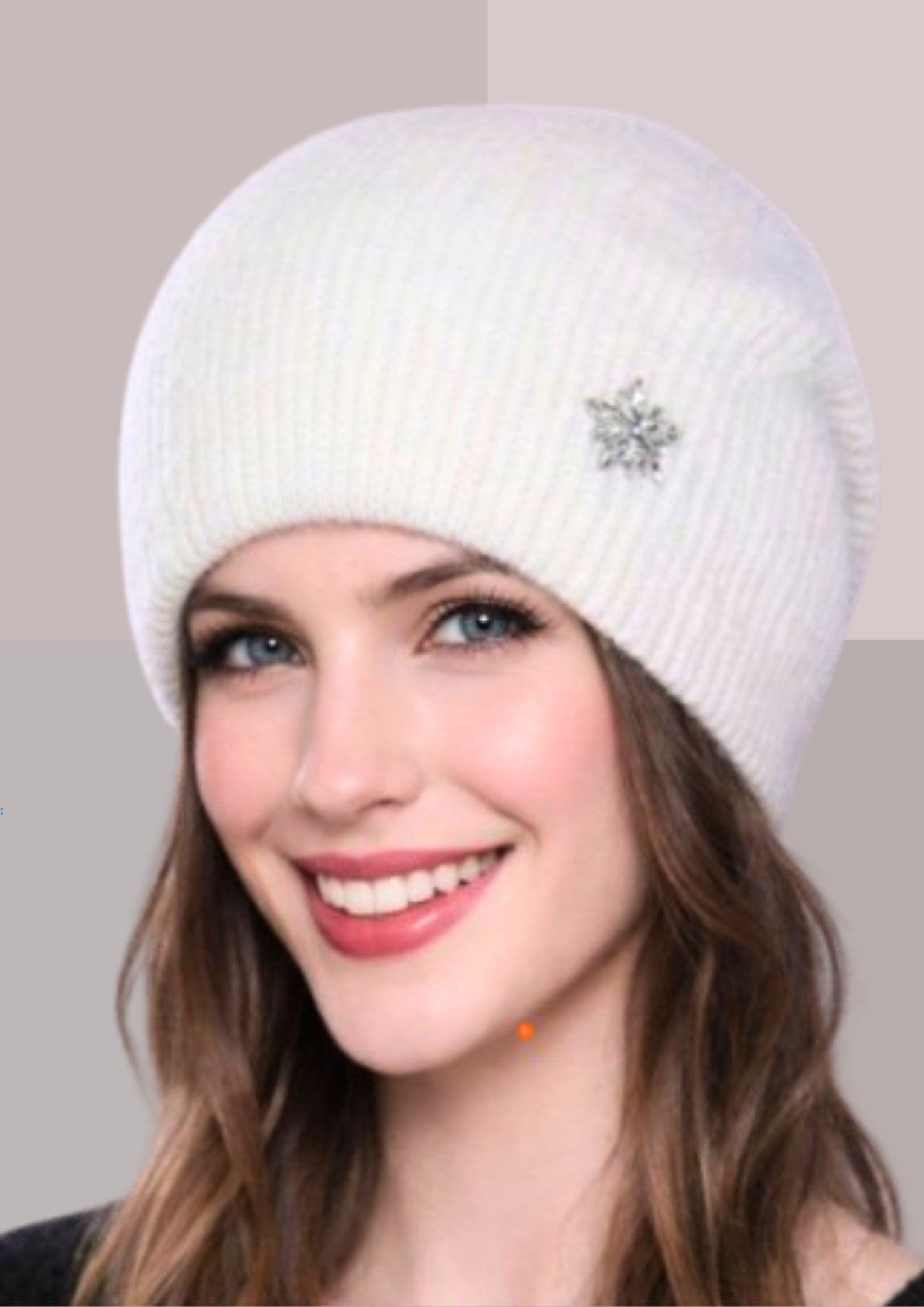 Bonnet femme hiver blanc |Cap-Chapeau