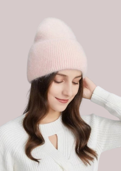 Bonnet Ski Fantaisie angora | Cap-Chapeau