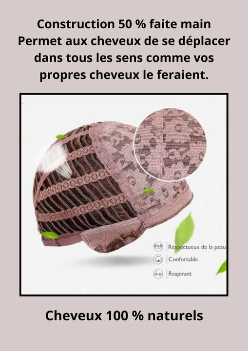 perruque naturelle bonnet confort | Cap-Chapeau