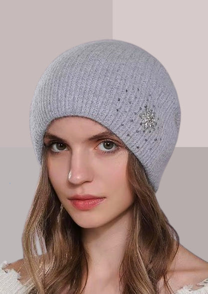 Bonnet gris clair | Cap-Chapeau