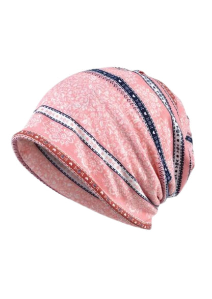 bonnet chimio rose en coton | Cap-Chapeau