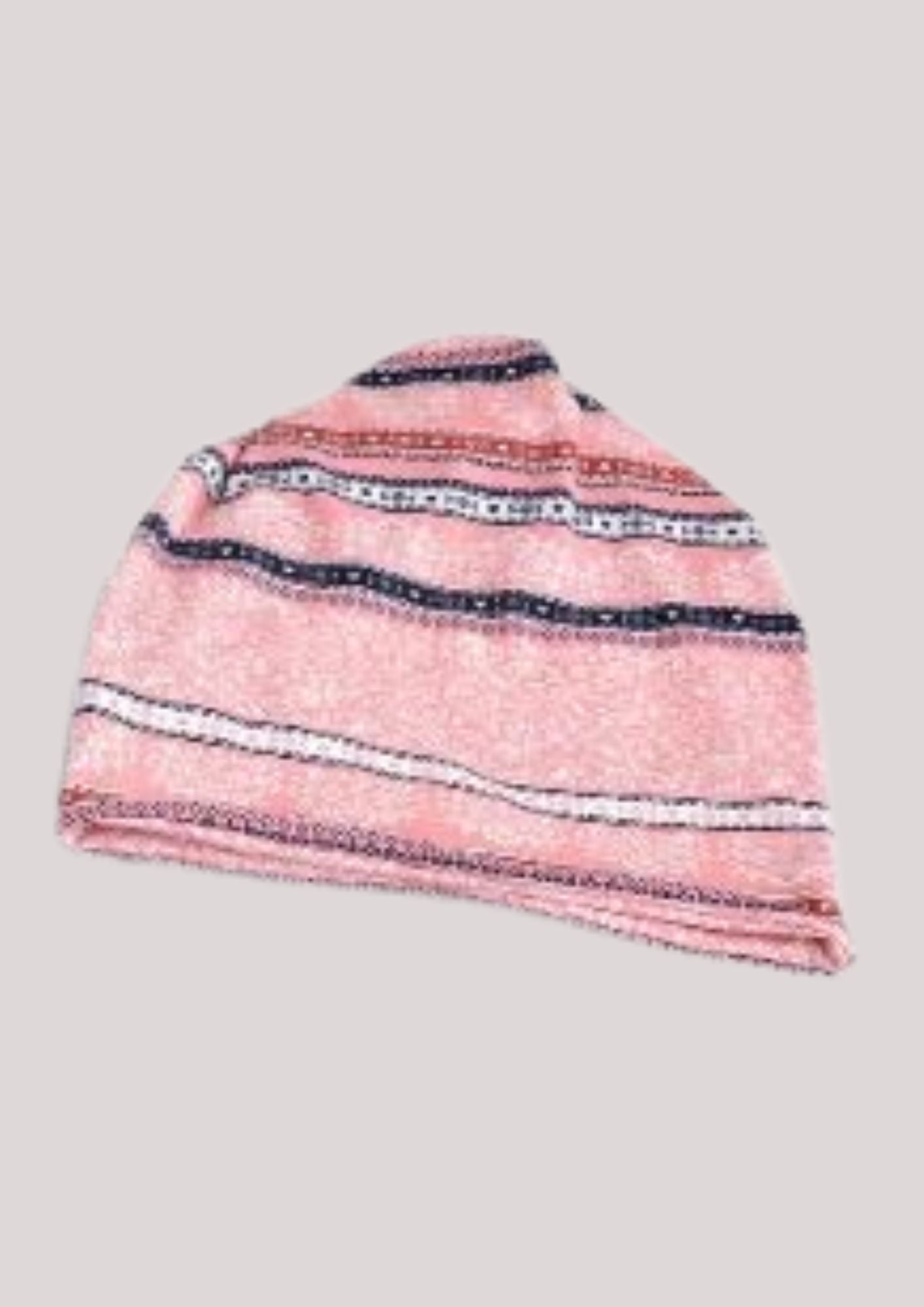 BONNET CHIMIO ROSE EN COTON