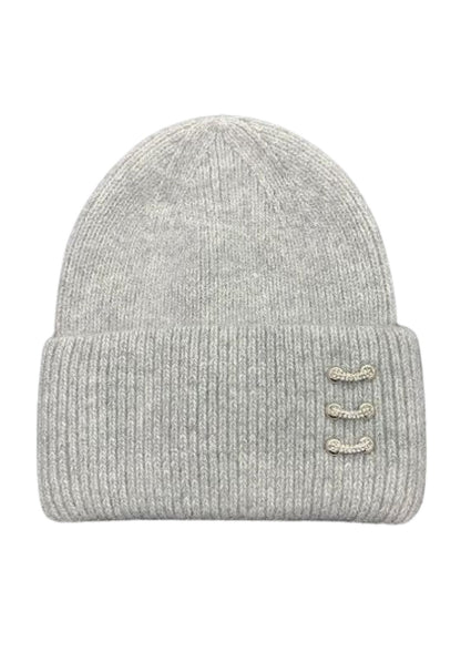 Bonnet gris femme cachemire | Cap-Chapeau