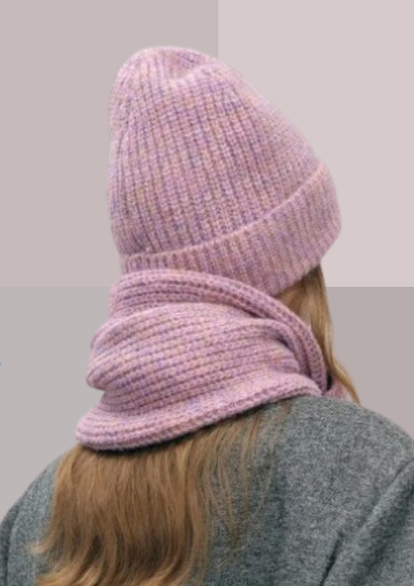 Echarpes et bonnets en rose | Cap-Chapeau 
