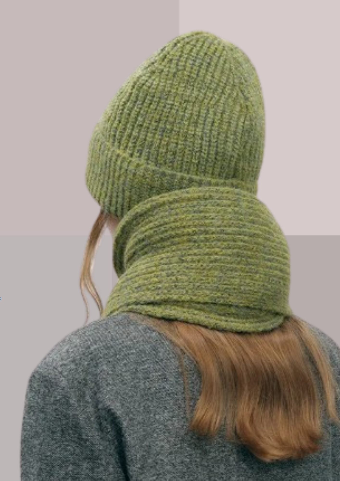 Echarpes et bonnets chauds vert olive | Cap-Chapeau