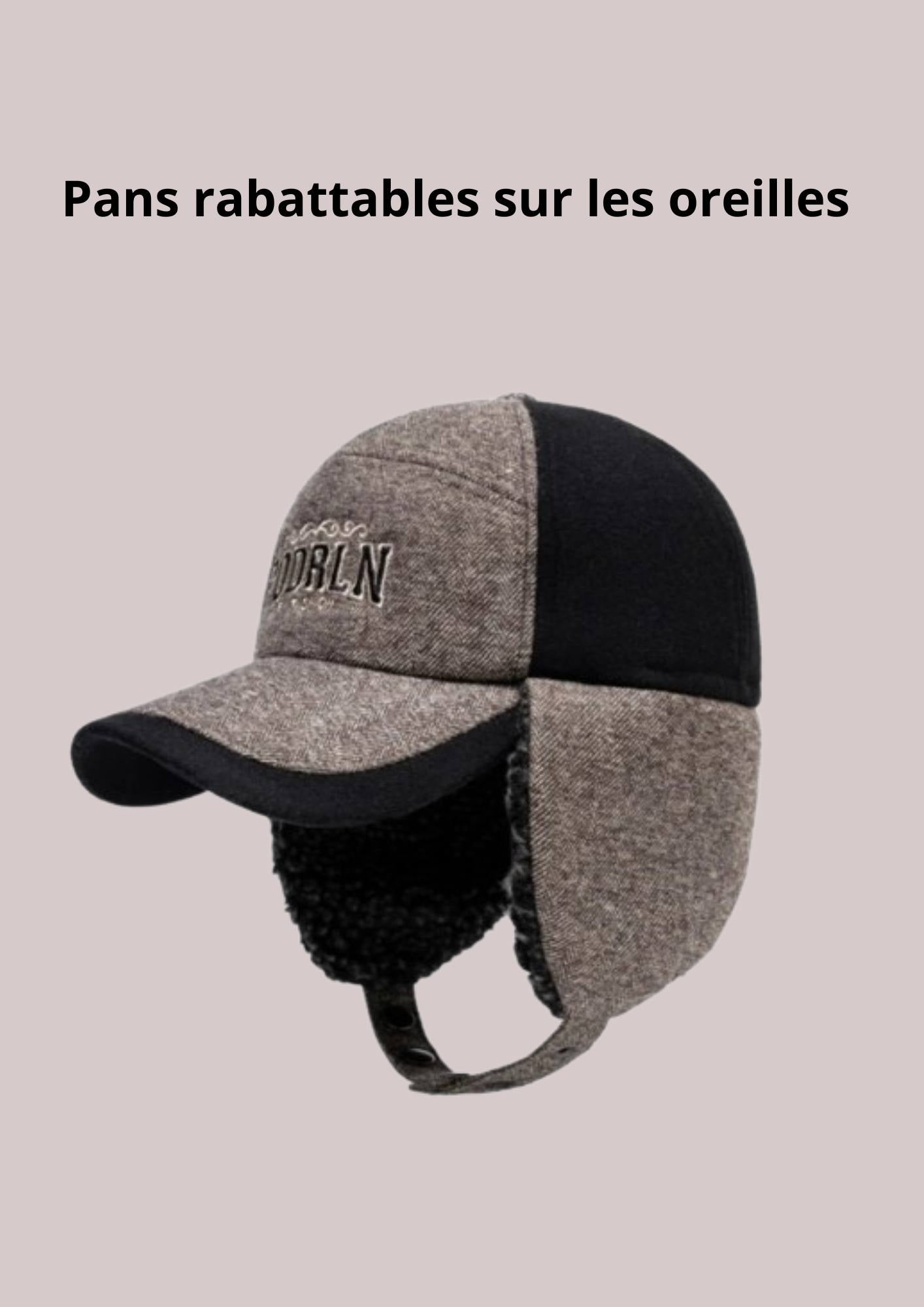 Casquette chaude pour homme cache oreilles  | Cap-Chapeau