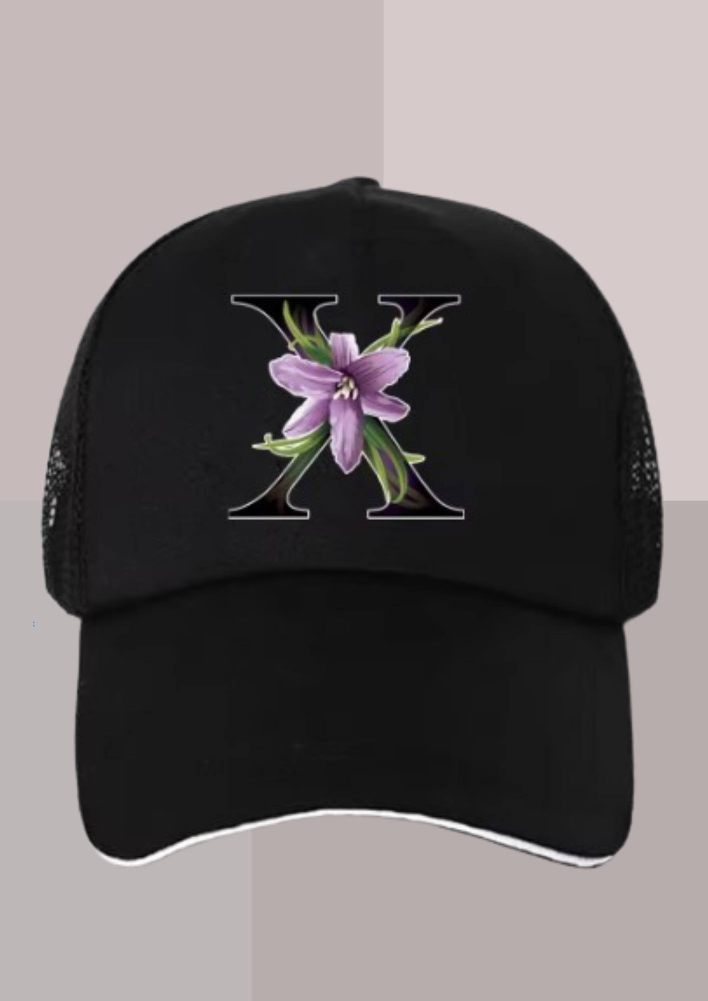 Casquette personnalisée- Initiale X | Cap-Chapeau