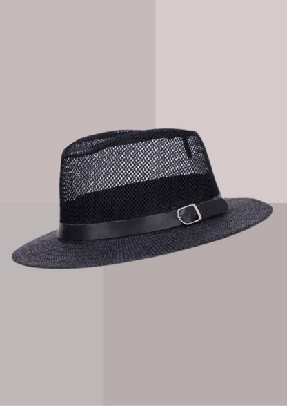 Chapeau panameen noir | Cap-Chapeau