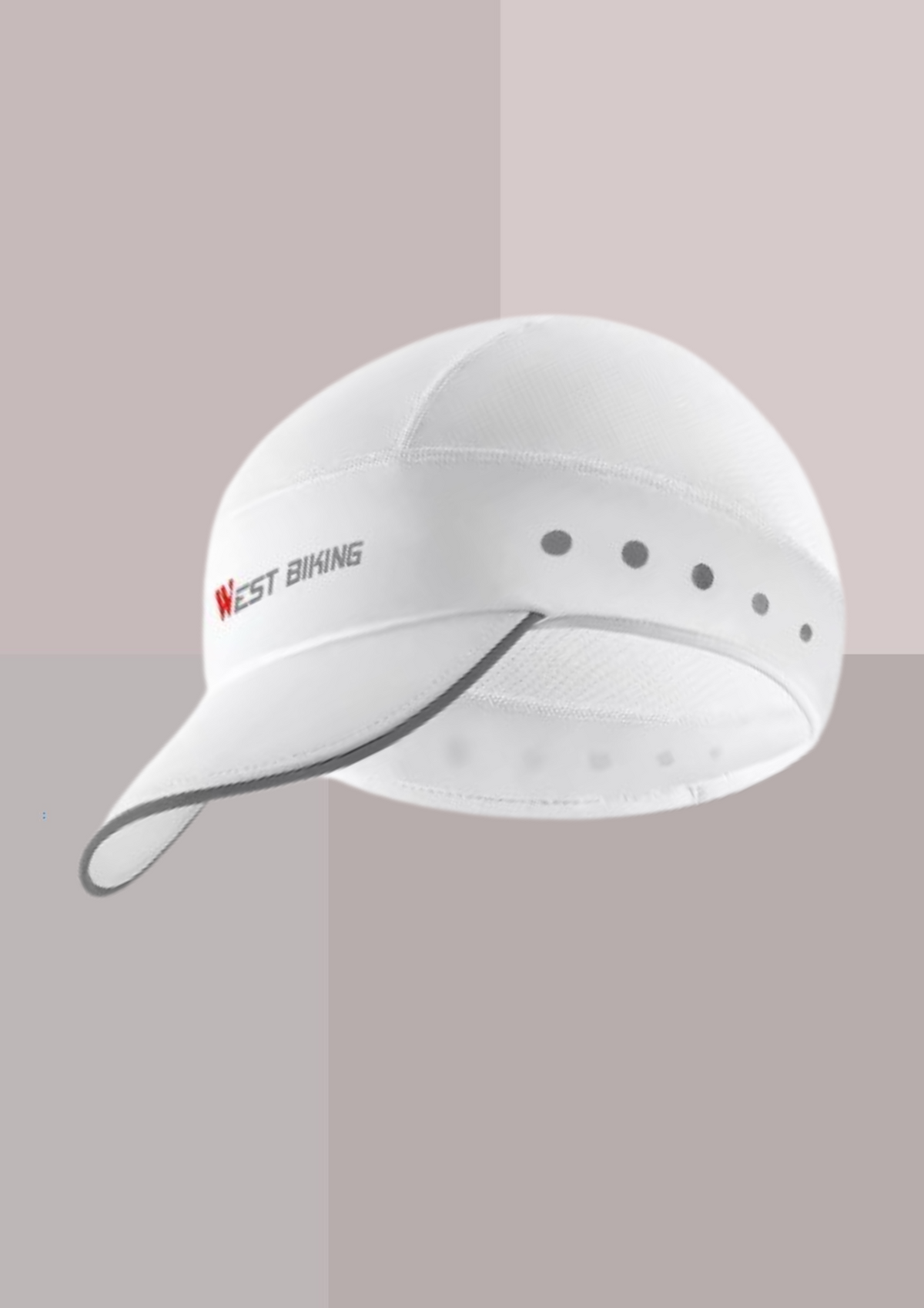 Casquette De Vélo Sous Casque - Casquette Cyclisme Unisexe QIN13, Taille Unique, Légère & Respirante
