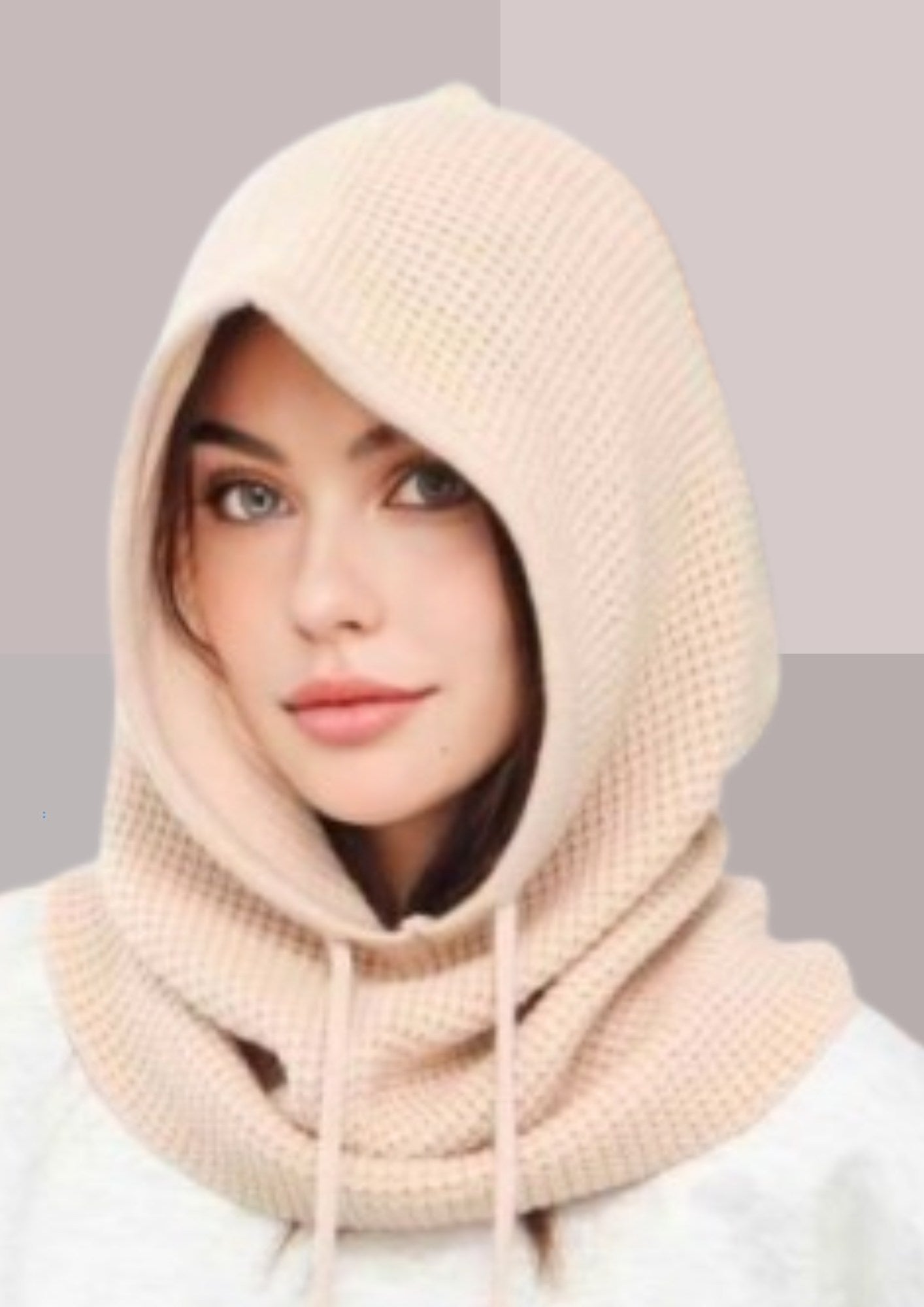 Capuche amovible seule - bonnet capuche femme rose | Cap-Chapeau