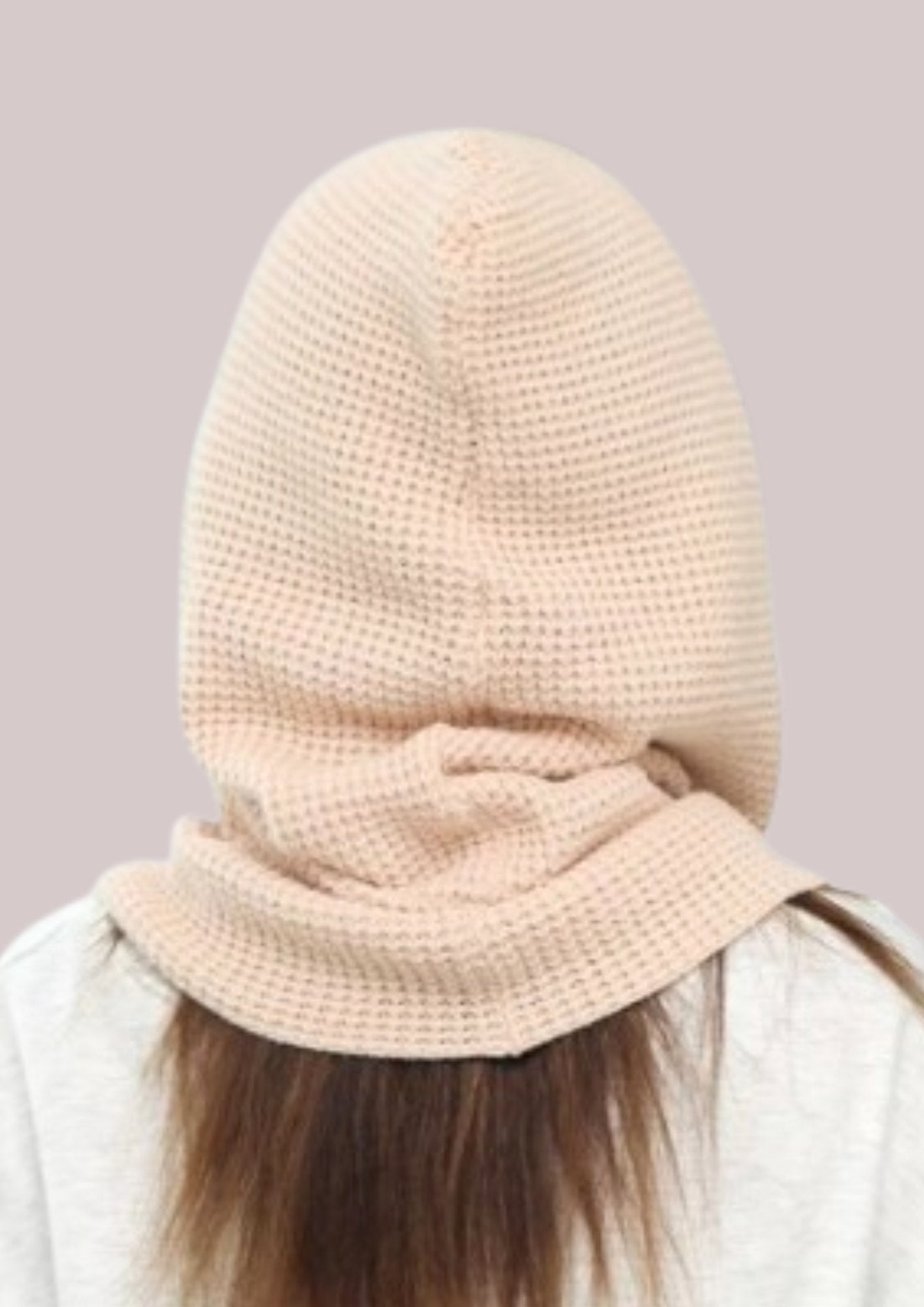 Capuche amovible seule - cagoule femme rose | Cap-Chapeau