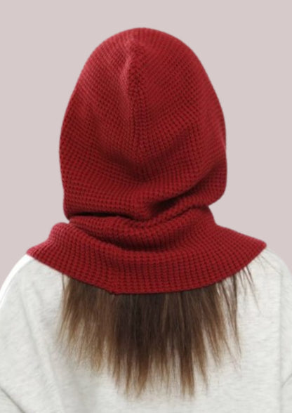 Capuche amovible seule - capuche cagoule femme - rouge | Cap-Chapeau