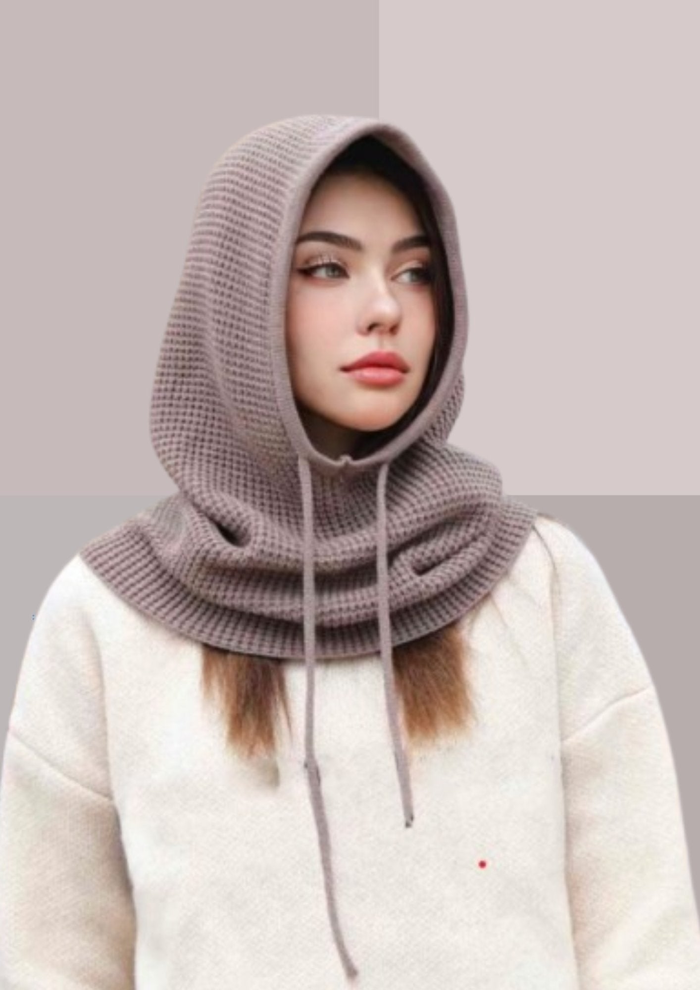 Capuche amovible seule capuche cagoule femme - gris | Cap-Chapeau