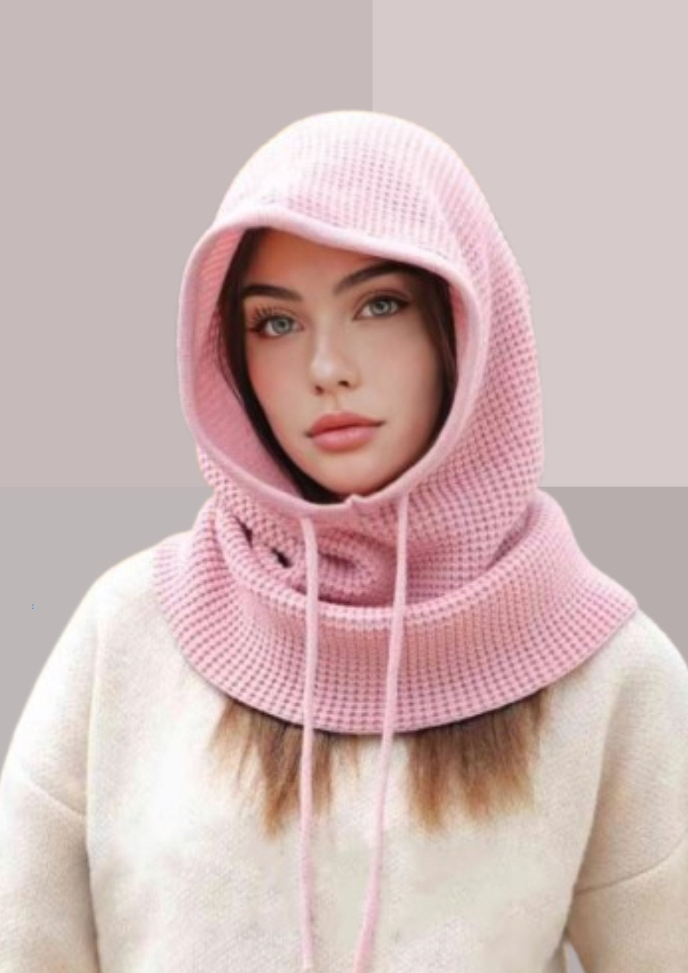 Capuche amovible seule femme - rose vif | Cap-Chapeau