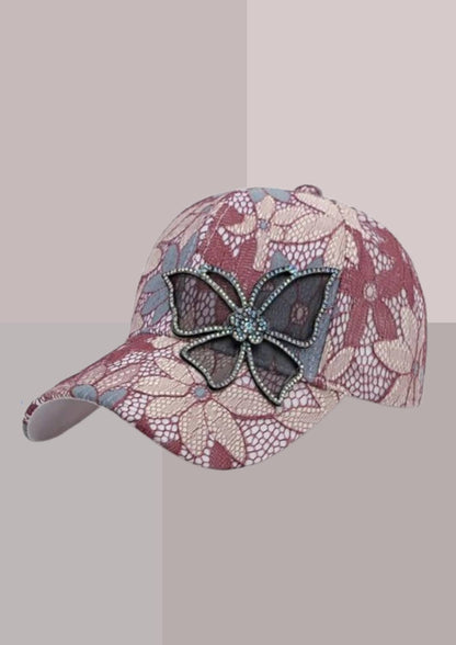 Casquette vintage rose femme | Cap-Chapeau