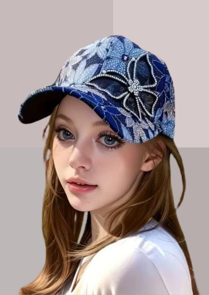 Casquette femme tendance bleue | Cap-Chapeau