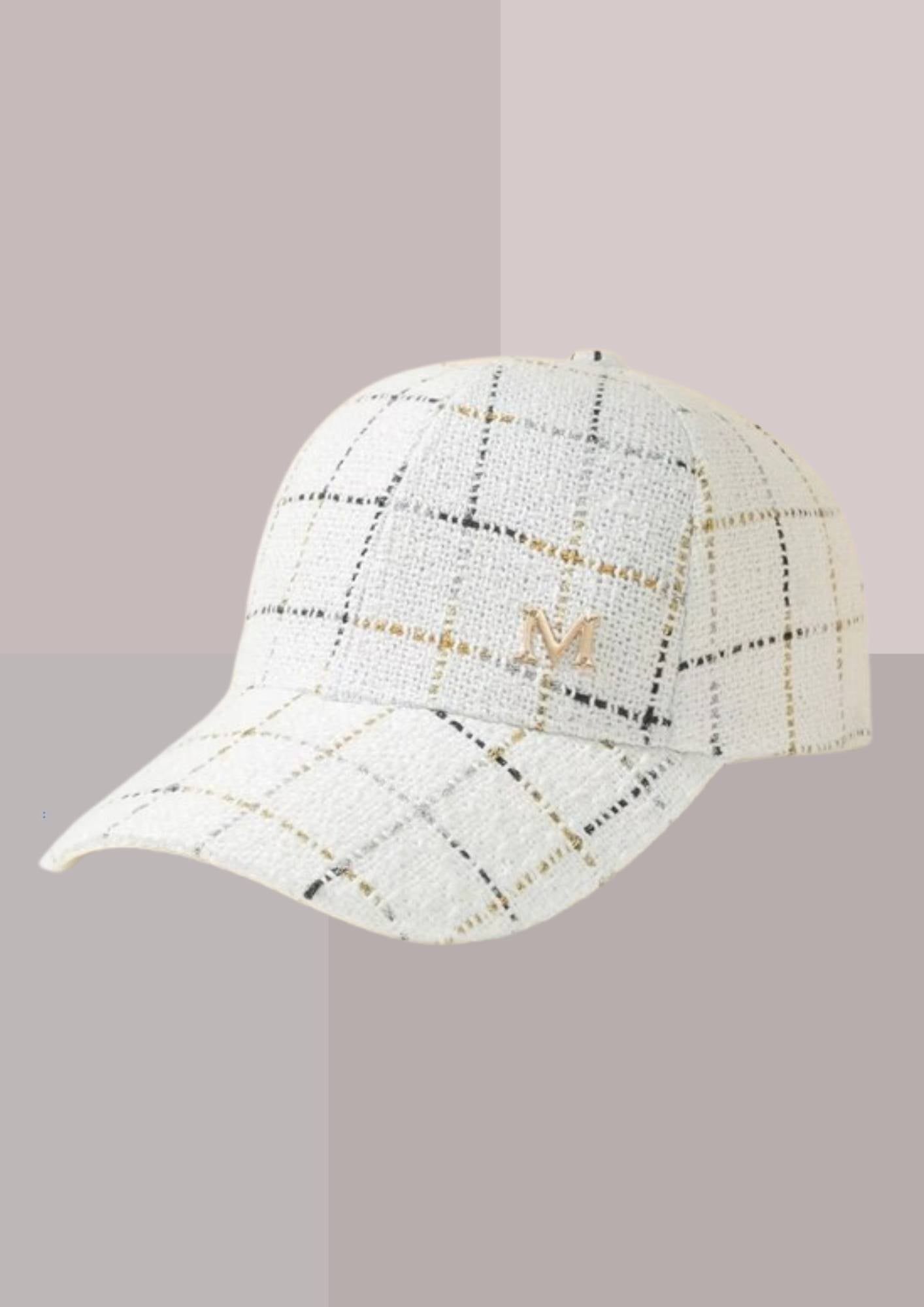 Casquette chic blanc | Cap-Chapeau