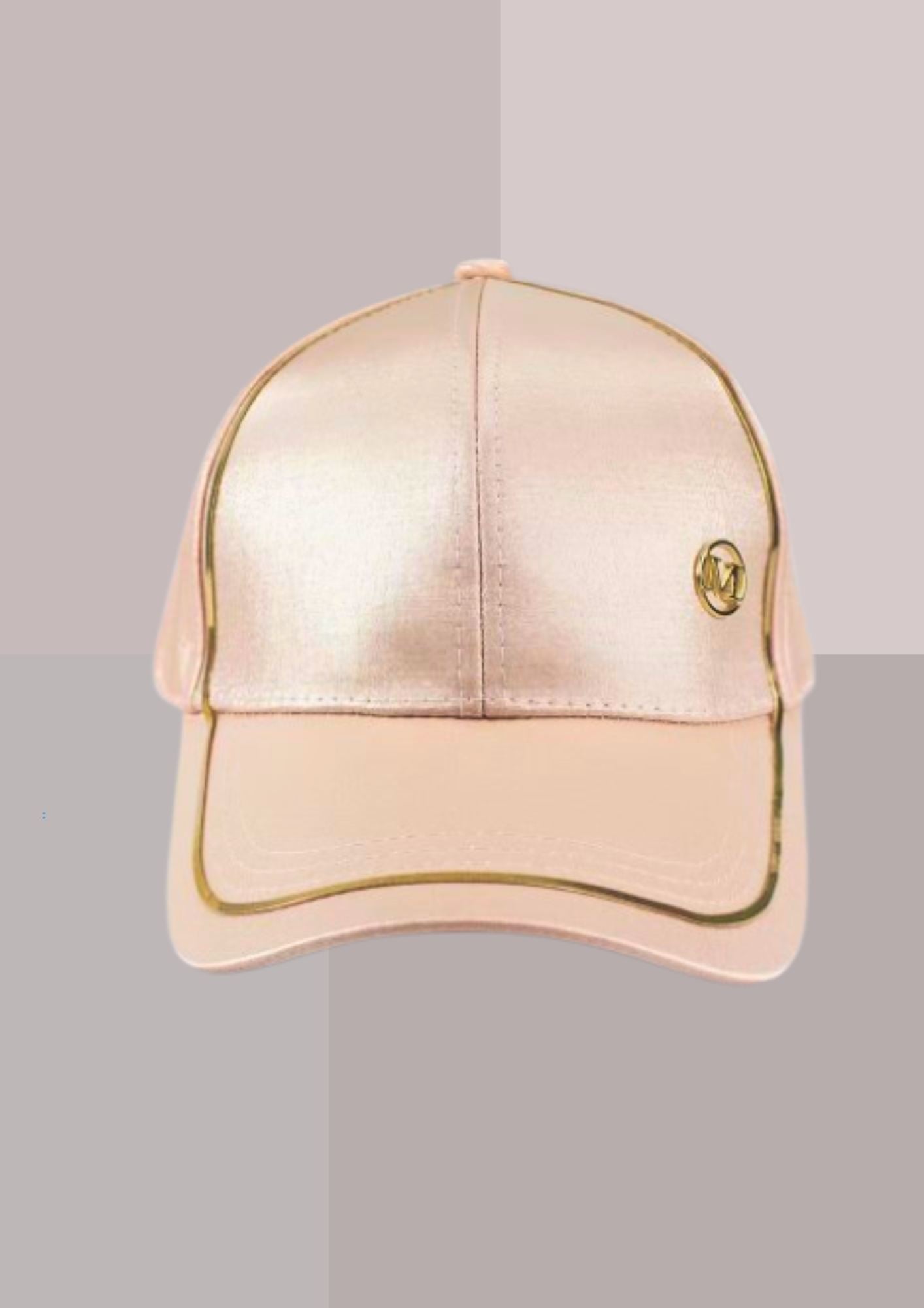 Casquette femme chic été - satin rose | Cap-Chapeau