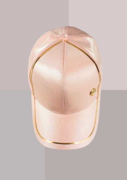 Casquette femme chic été - rose et or | Cap-Chapeau