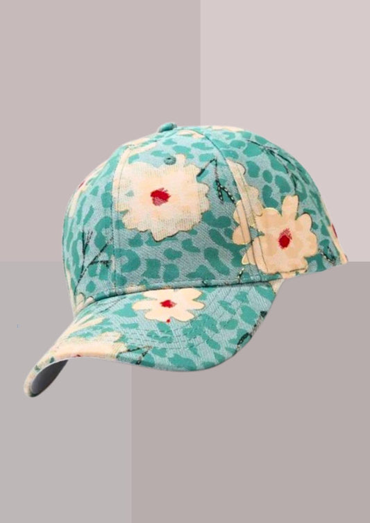 Casquette fleurie | Cap-Chapeau