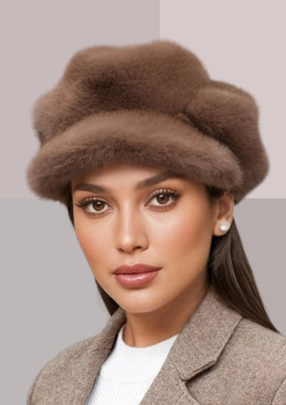 Casquette fourrure femme | Cap-Chapeau
