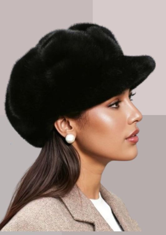 Casquette fausse fourrure | Cap-Chapeau