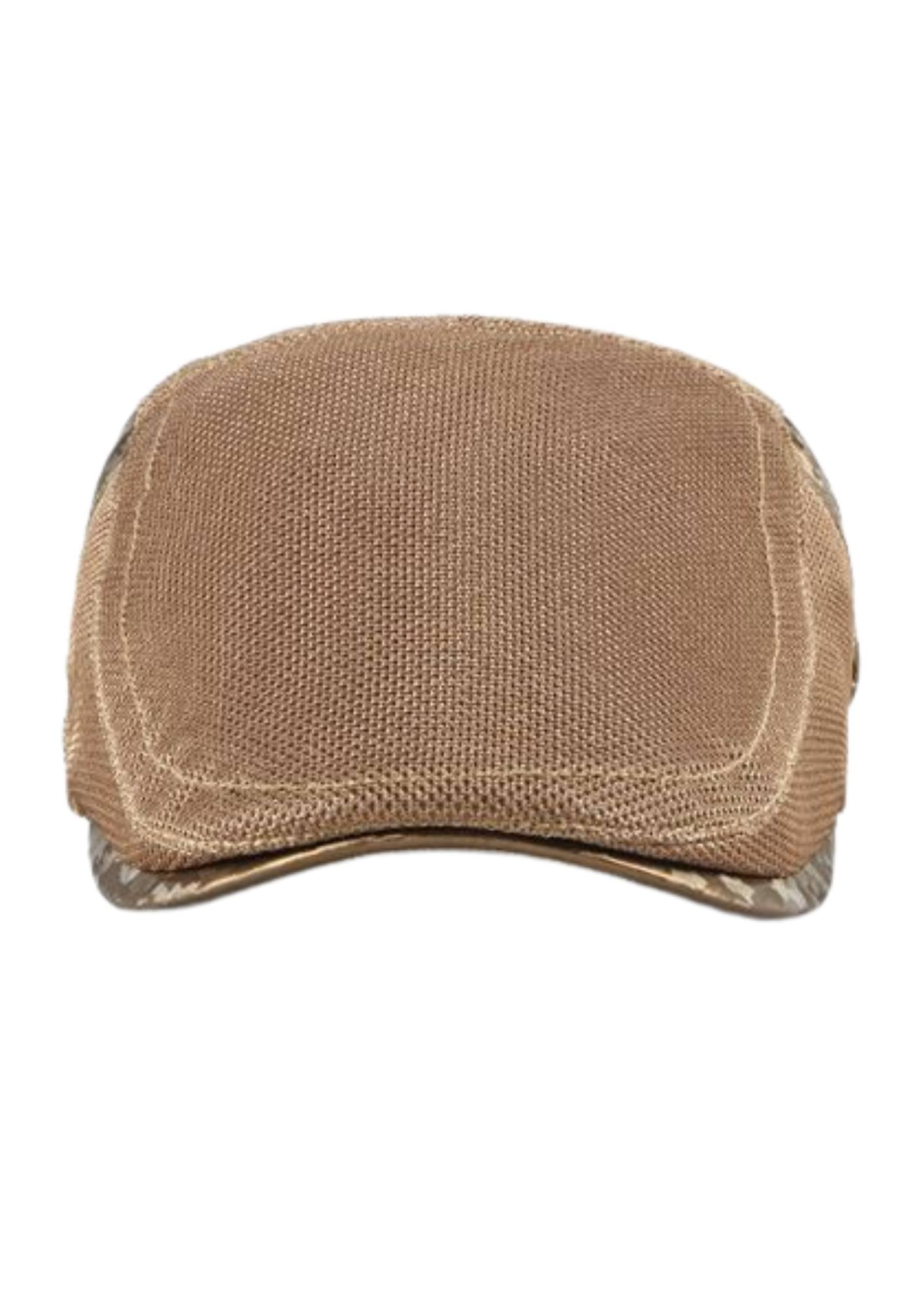 Casquette Femme Originale Bec de Canard Marron | Cap-Chapeau