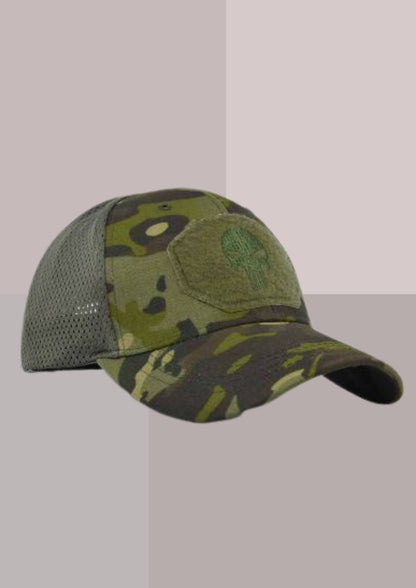 Casquette Skull Militaire | Cap-Chapeau