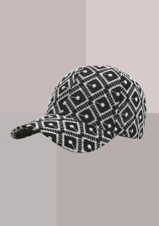 Casquette homme chic - Motif géométrique | Cap-Chapeau