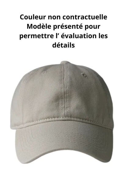 Casquette Dad Hat Visière longue et Oeillets d'Aération  | Cap-Chapeau