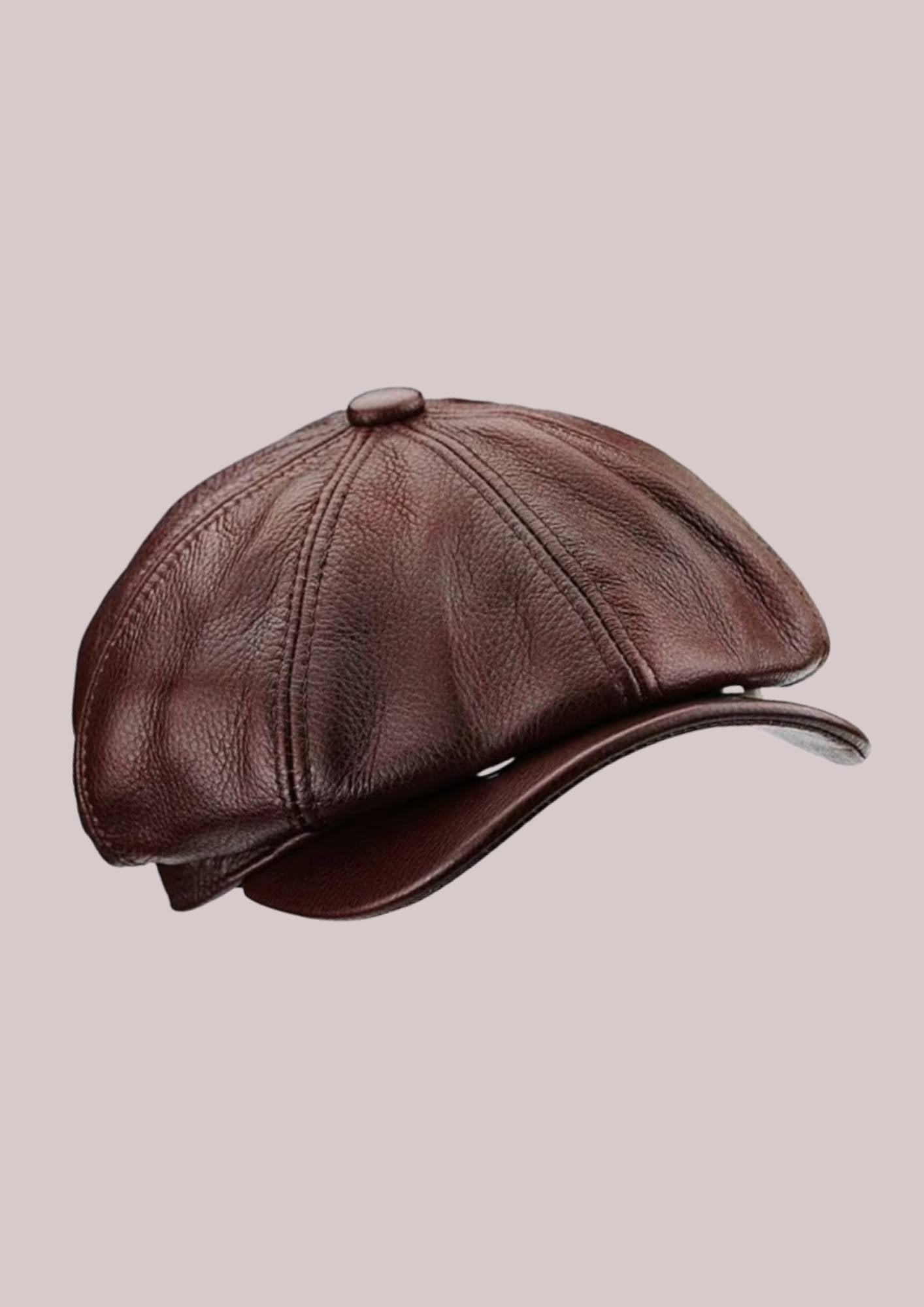 Casquette gavroche homme marron | Cap-Chapeau