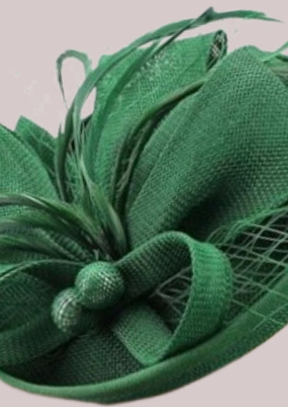 Bibi chapeau femme vert impérial - détail | Cap-Chapeau