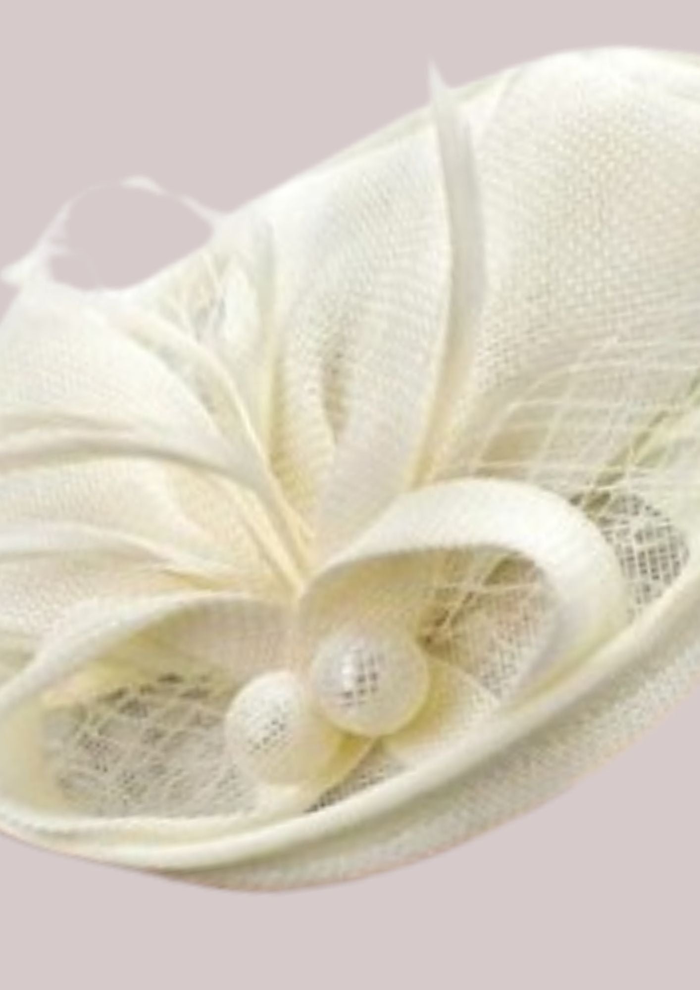 Bibi Chapeau femme pour mariée en blanc  | Cap-Chapeau
