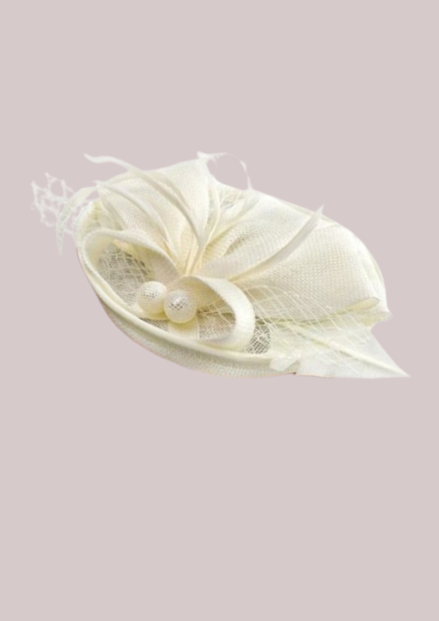 Bibi Chapeau femme en blanc pour mariée | Cap-Chapeau