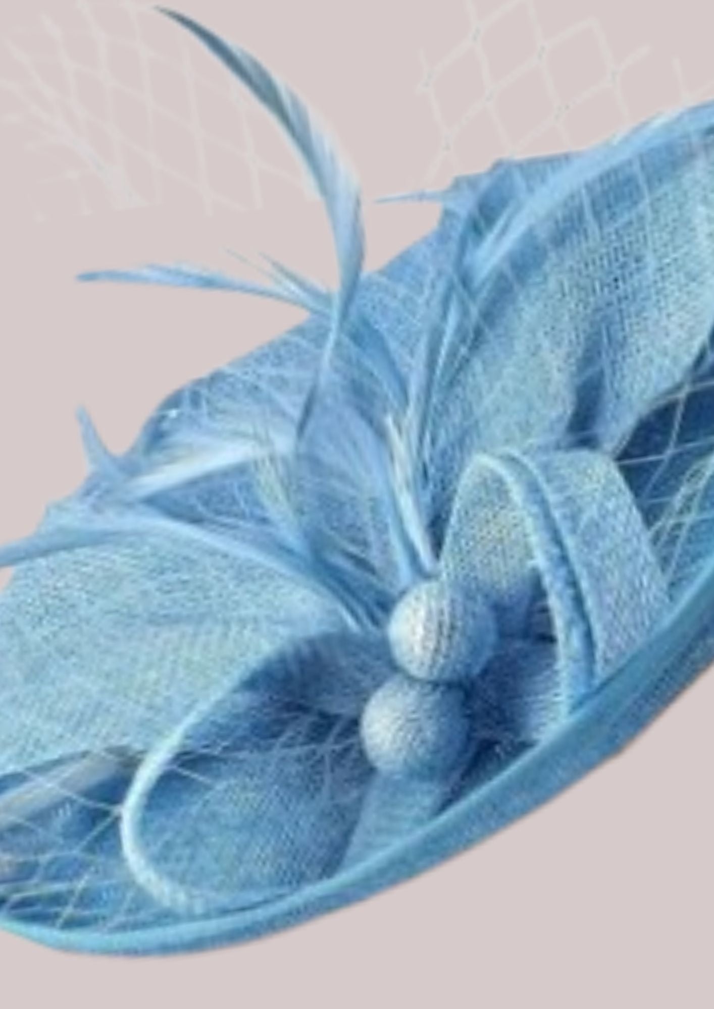 Chpeau bibi femme bleu détail | Cap-Chapeau