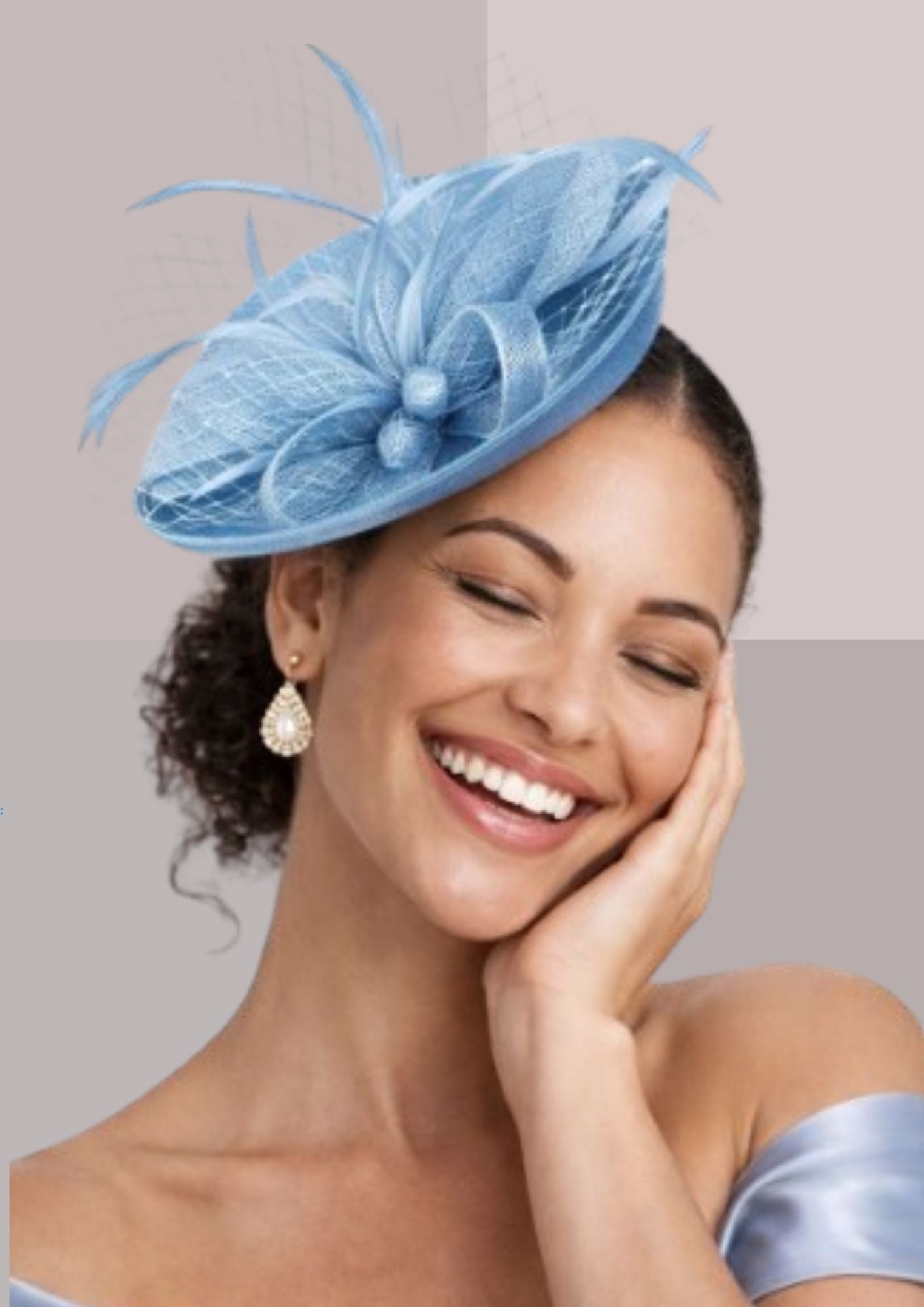 Chpeau bibi femme bleu roi | Cap-Chapeau