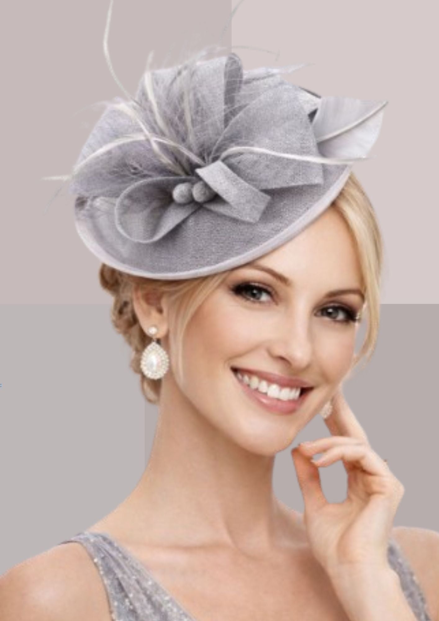 chapeau bibi femme gris perle | Cap-Chapeau