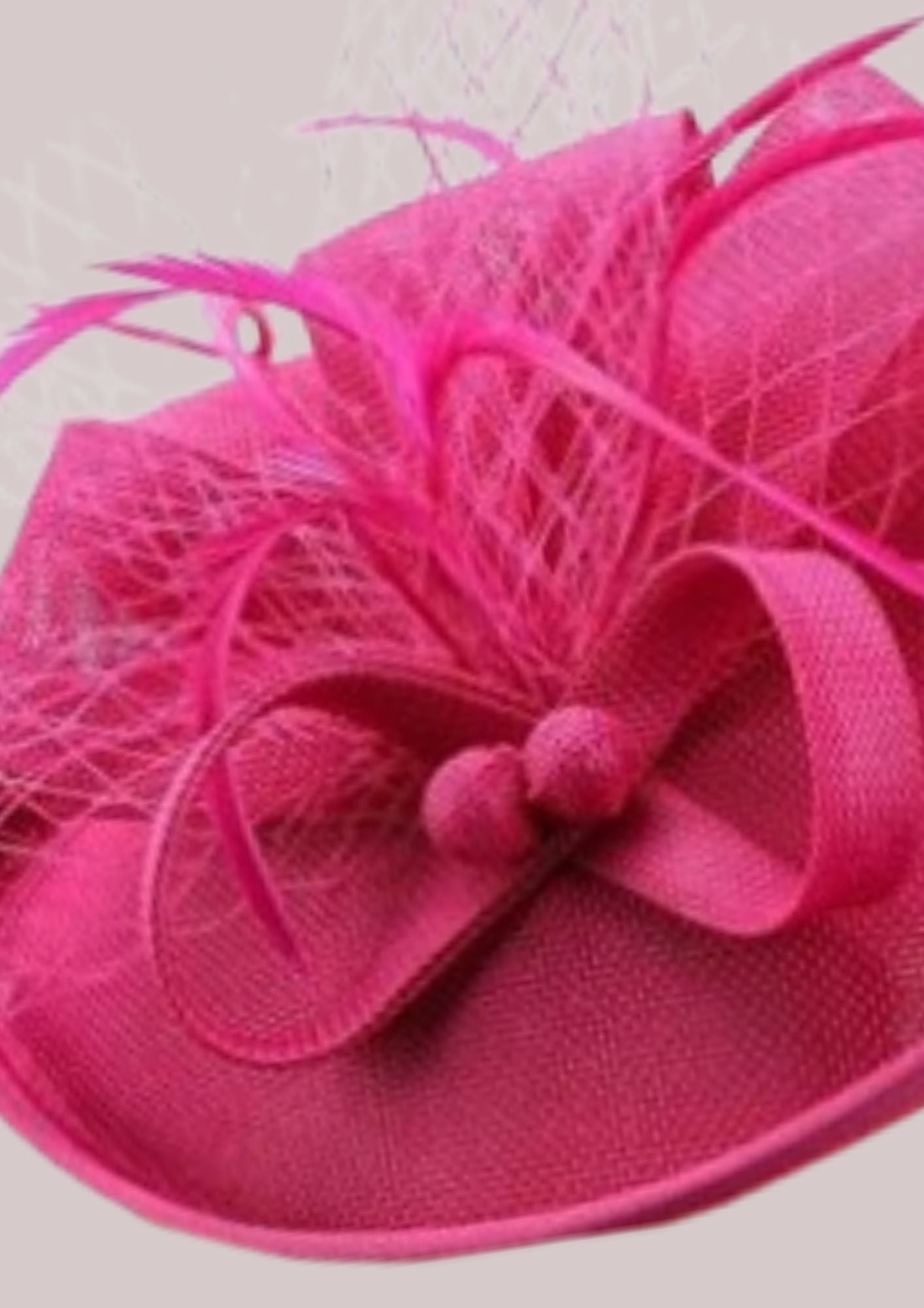 chapeau bibi femme fushia - détail | Cap-Chapeau