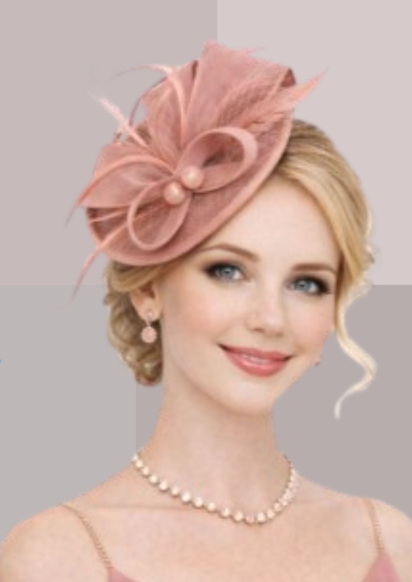 Chapeau bibi femme rose ancienne | Cap-Chapeau