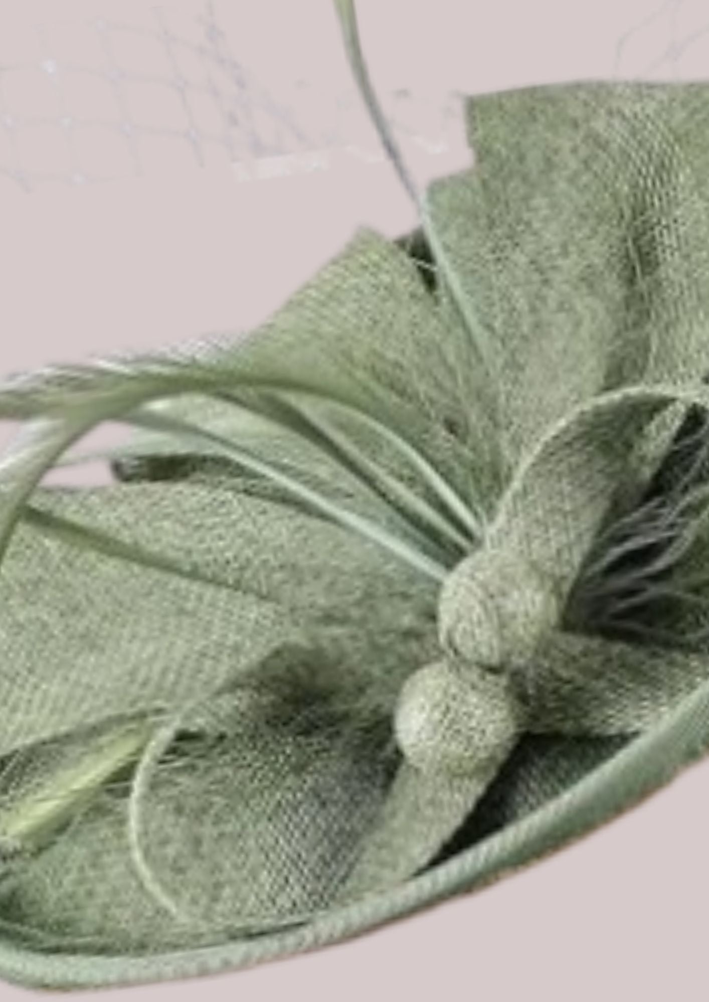 chapeau bibi femme vert- détail | Cap-chapeau