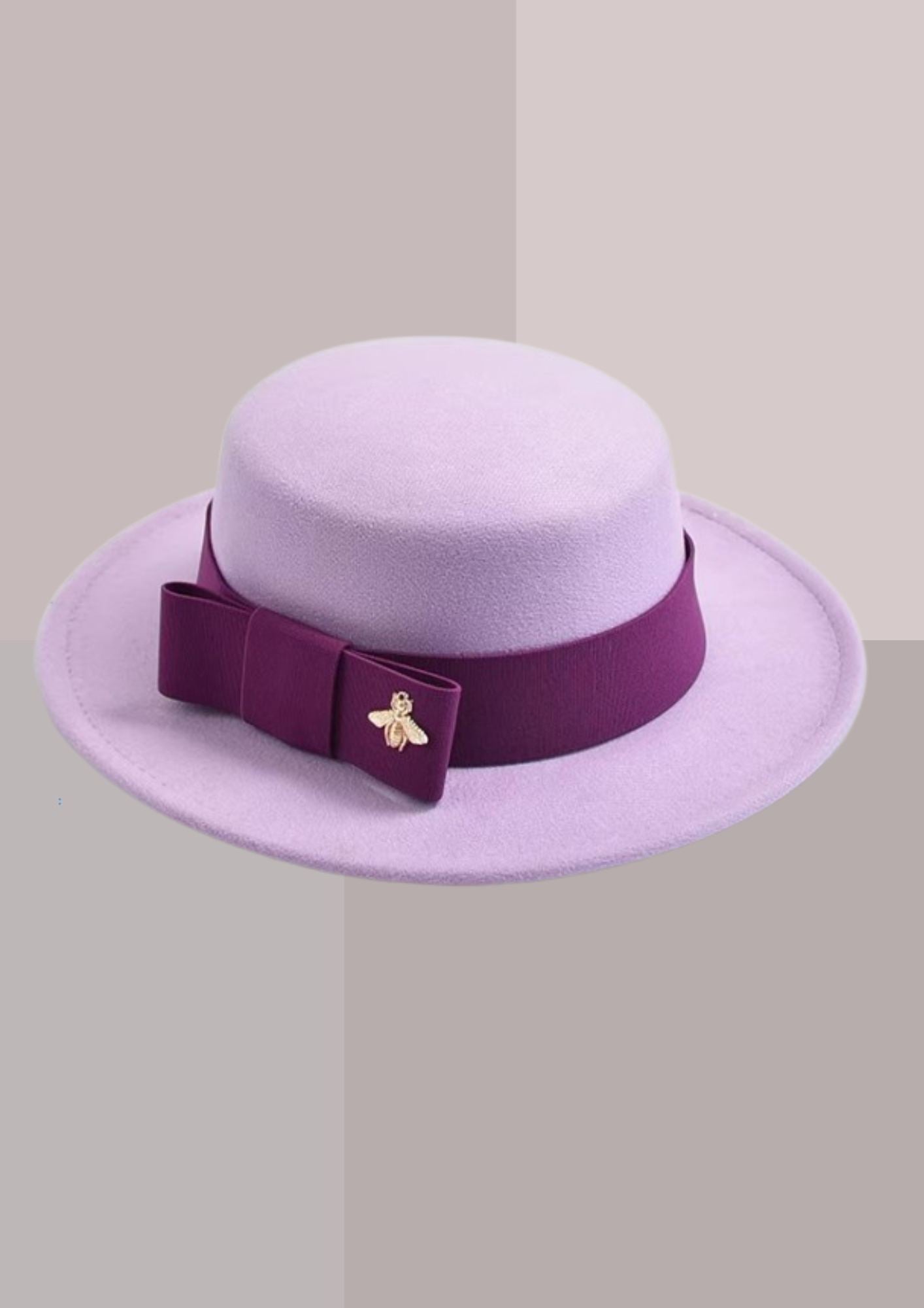 Chapeau boléro - parme et magenta | Cap-Chapeau