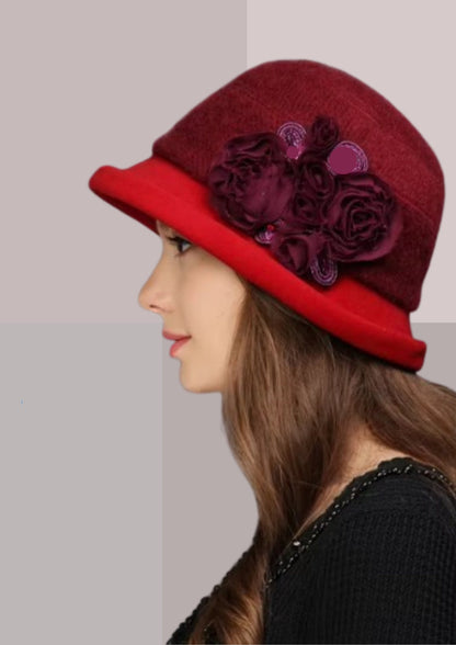 Chapeau Charleston rouge  | Cap-Chapeau