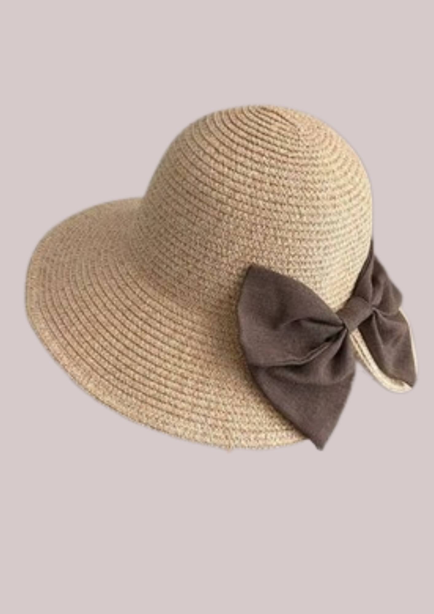 Chapeau de paille femme bohème crème | Cap-Chapeau