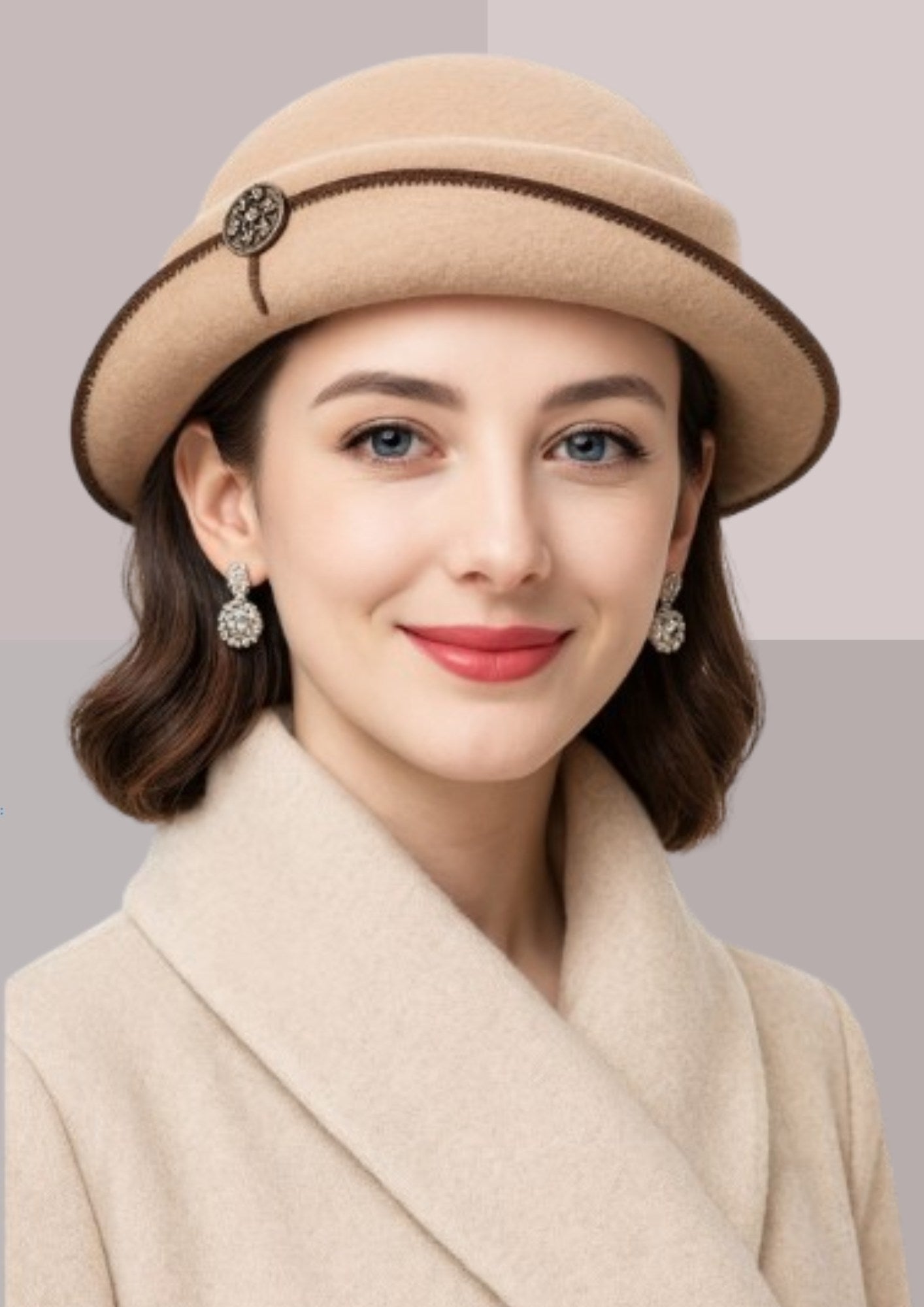 Chapeau en laine femme chic | Cap-Chapeau