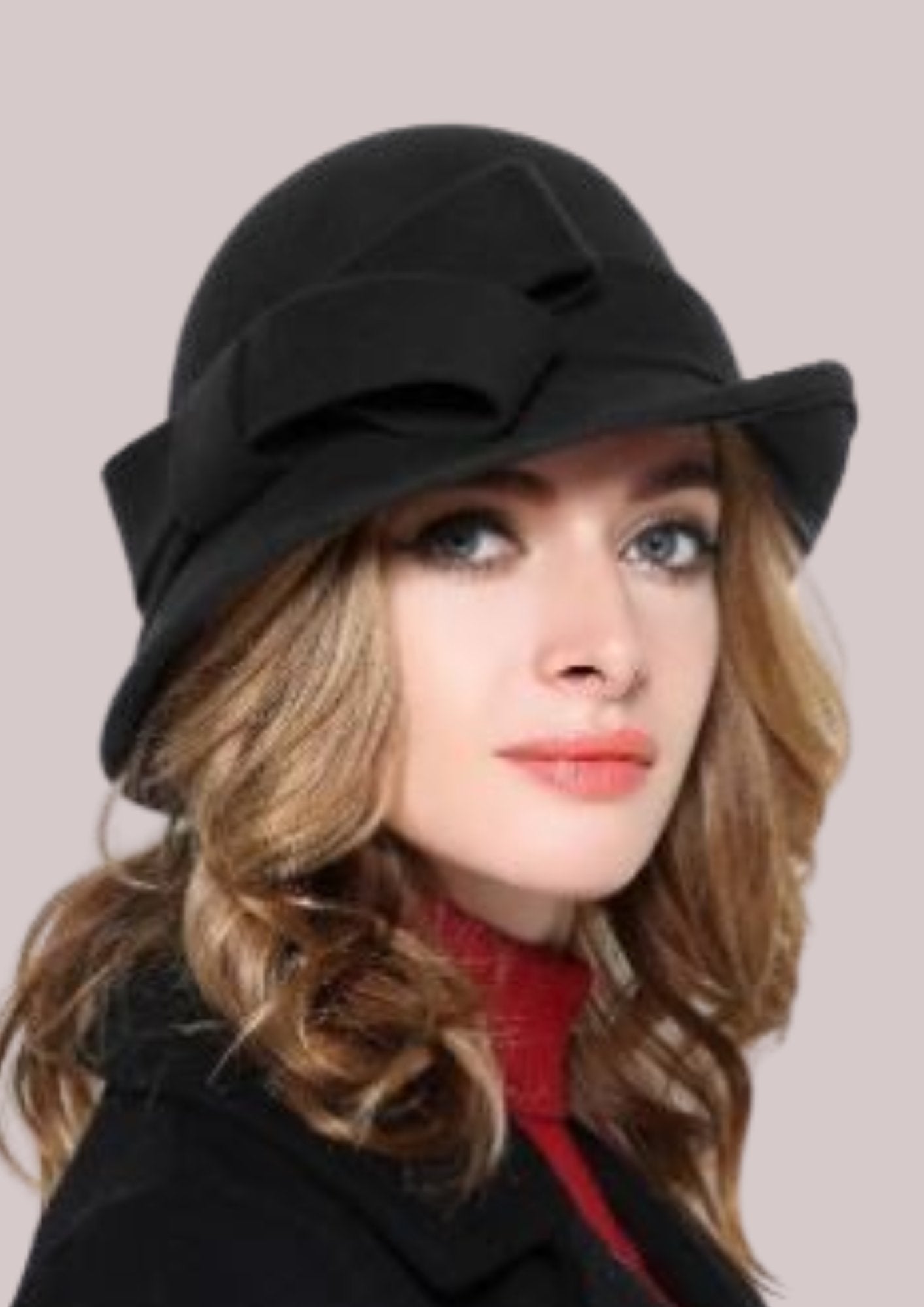 Chapeau noir pour femme | Cap-Chapeau