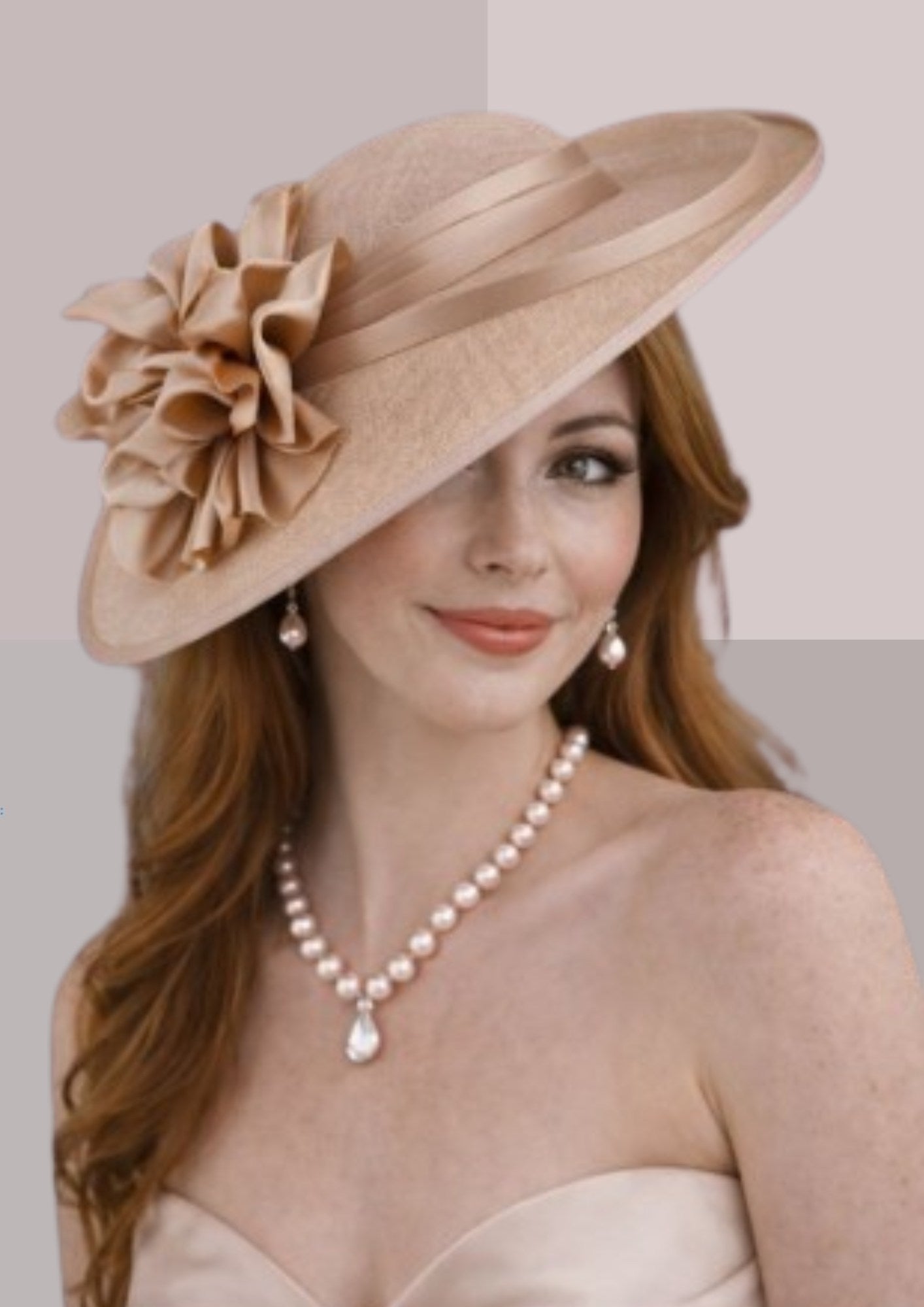 CHAPEAU FEMME MARIAGE NUDE | CAP-CHAPEAU