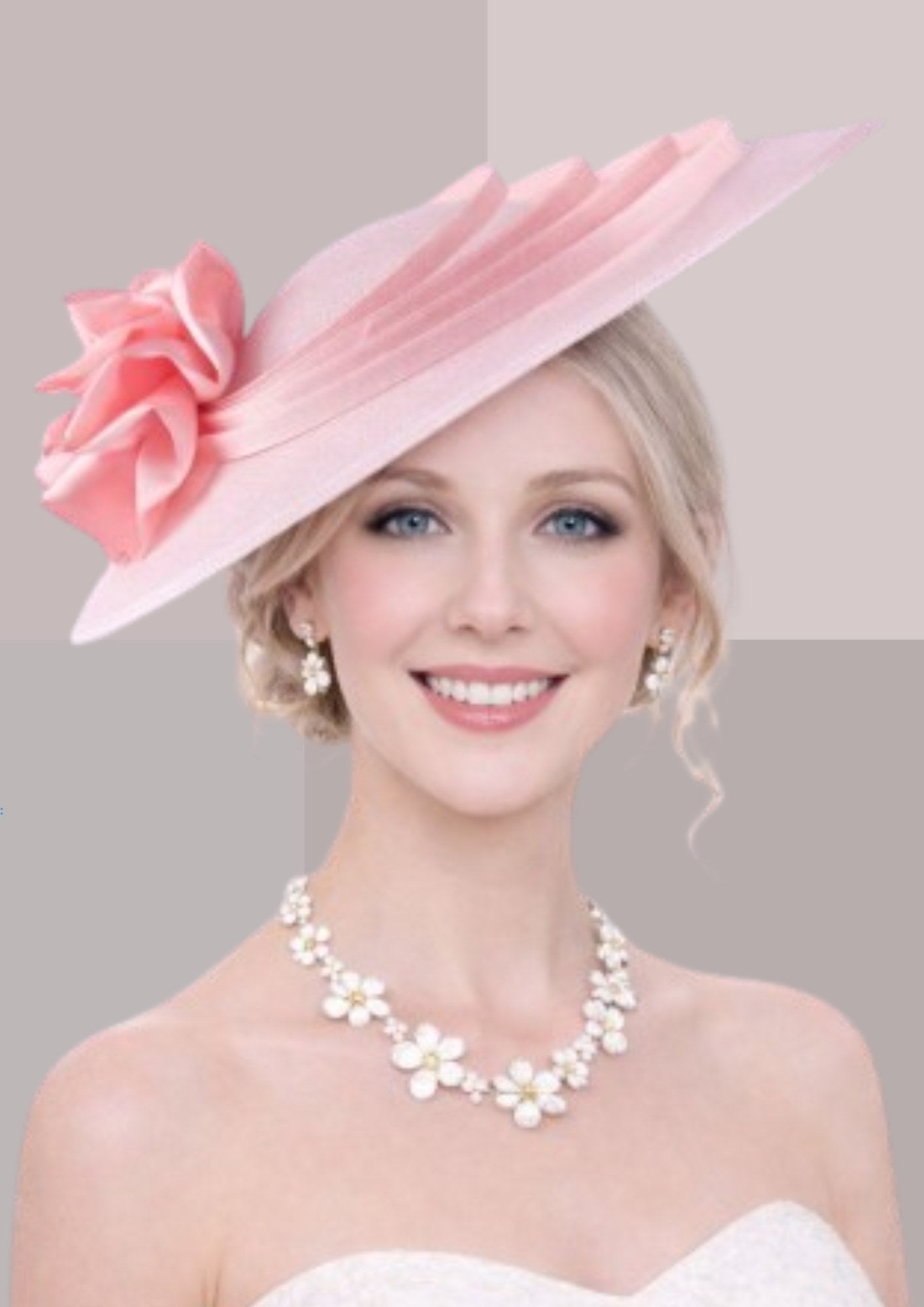 chapeau-femme-mariage-rose | Cap-Chapeau