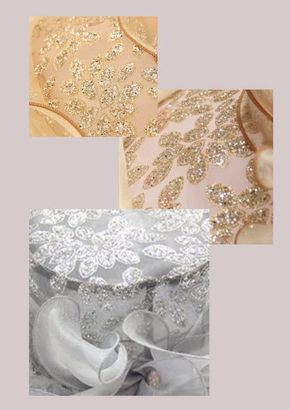 Chapeau femme pour un mariage détails or ou argent  | Cap-Chapeau