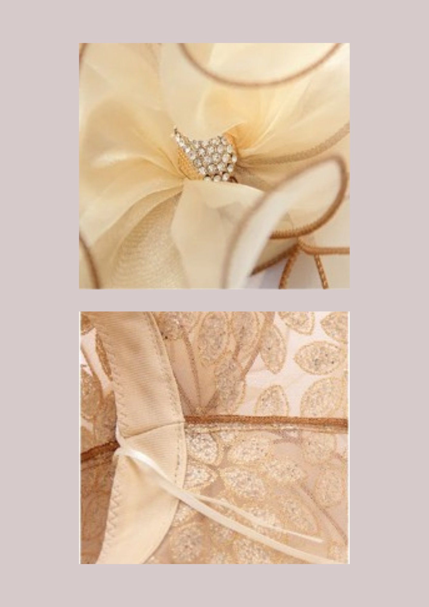 Chapeau femme pour un mariage, détails  | Cap-Chapeau