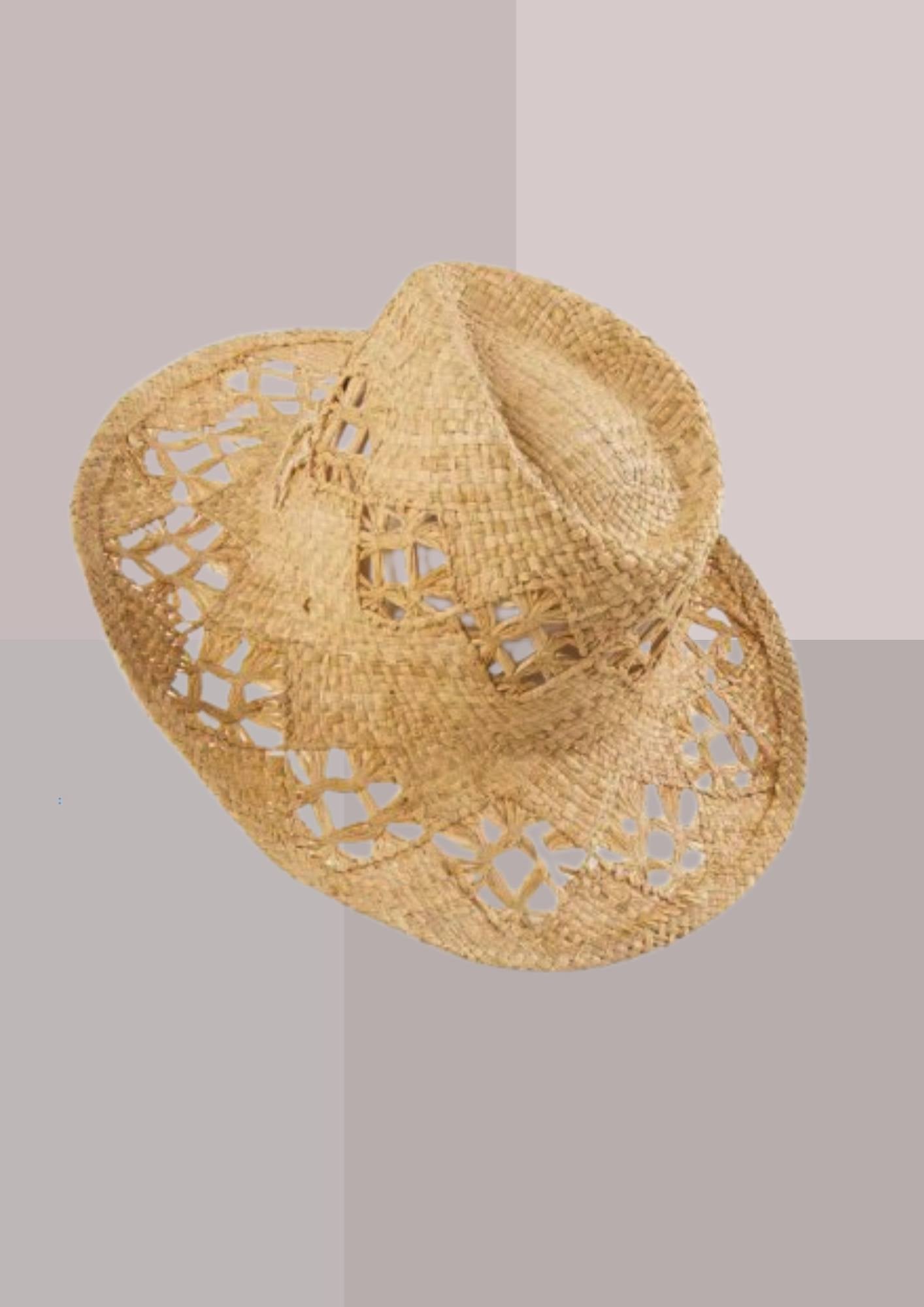 Chapeau de paille cowboy  | Cap-Chapeau